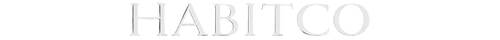 Habitco logo on a dark textured background